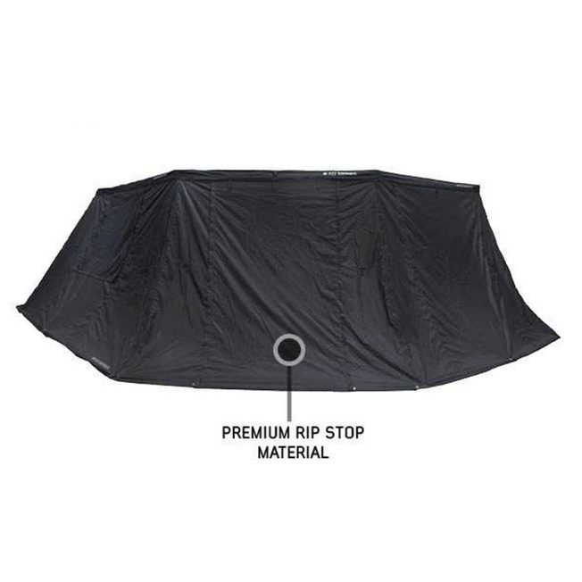 XD Nomadic 270 Degree Awning & Wall Kit Combo - Lights, Black Out, Black Body , Trim, and Travel Cover