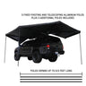 XD Nomadic 270 Degree Awning & Wall Kit Combo - Lights, Black Out, Black Body , Trim, and Travel Cover