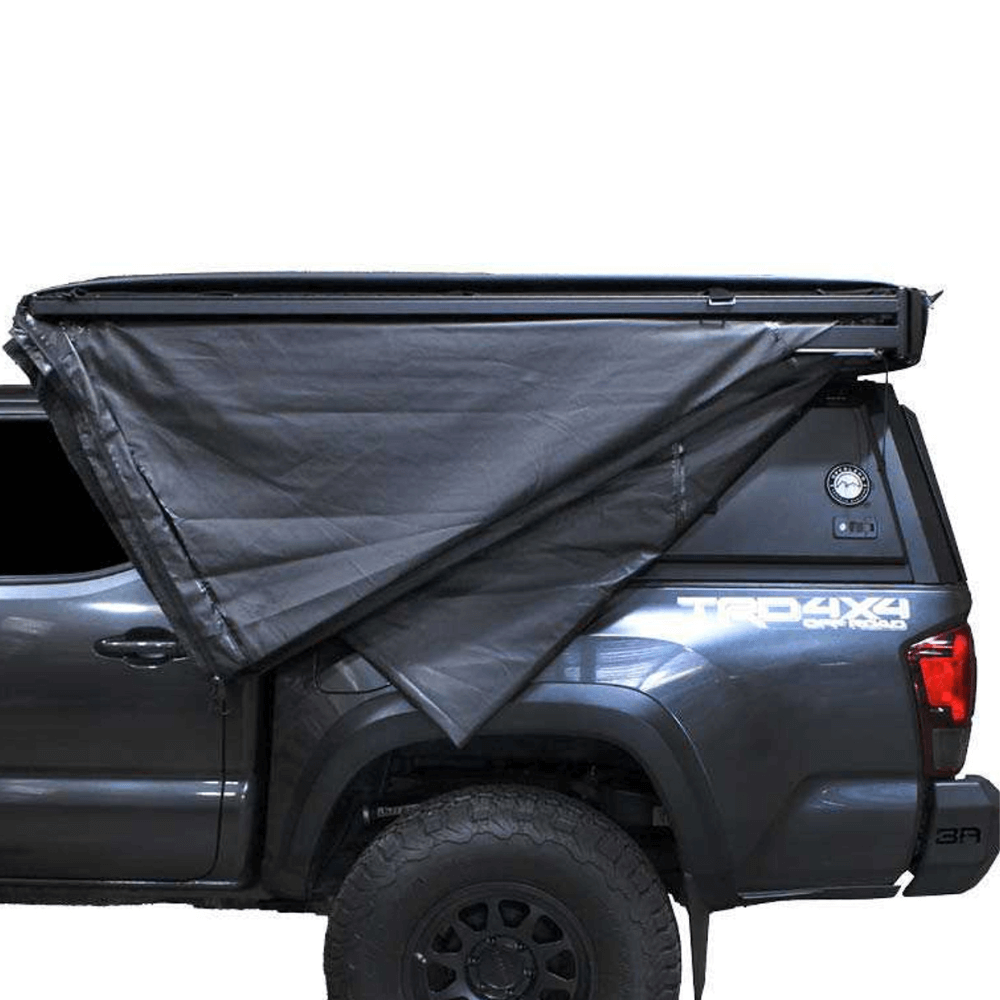 XD Nomadic 270 Degree Awning & Wall Kit Combo - Lights, Black Out, Black Body , Trim, and Travel Cover