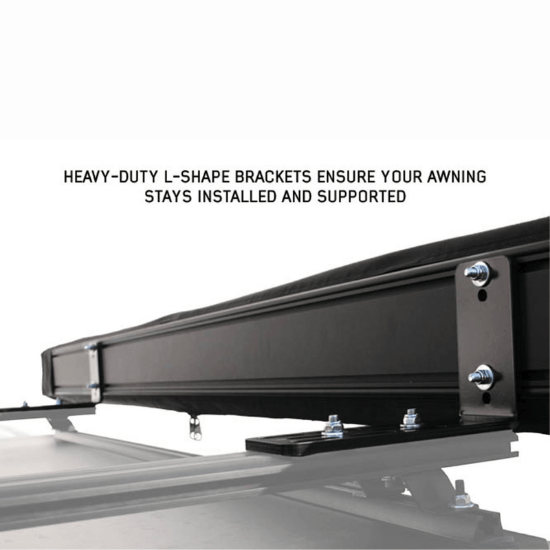 XD Nomadic Self-Deploying 90 Degree Awning with Lights & Black Out Fabric Universal