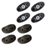 A-Series Pro Rock Light LED Light Kit Lighting Rigid Industries 4 Lights White parts