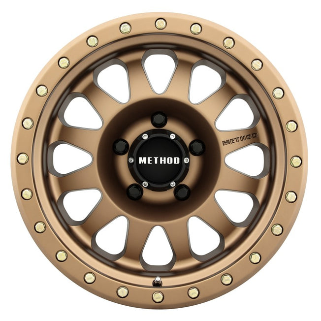 304 Double Standard 18x9 +25mm Offset 5x150 116.5mm CB Method Bronze Wheel