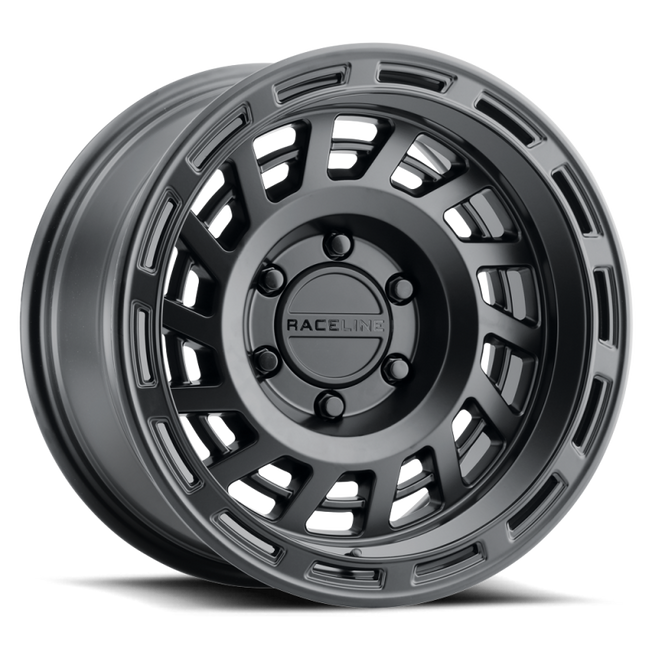 957B Halo 18x9in / 5x150 BP / 18mm Offset / 110.3mm Bore - Satin Black Wheel