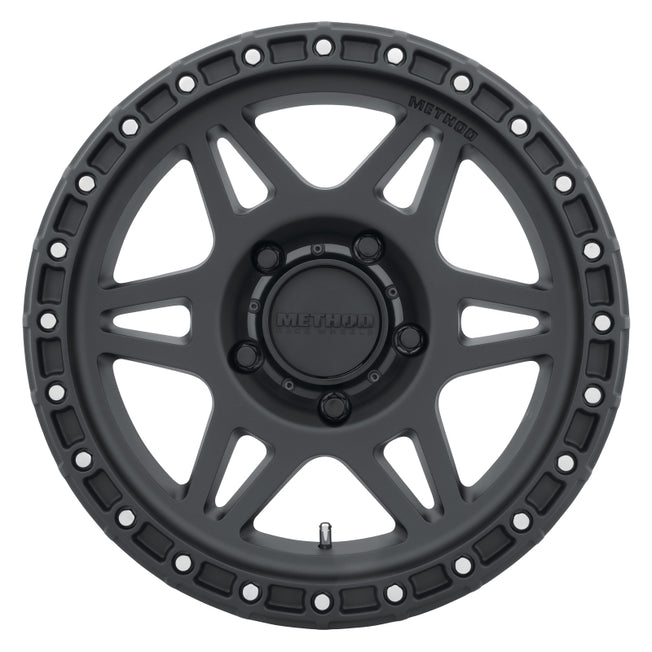 312 18x9 +18mm Offset 5x150 110.5mm CB Matte Black Wheel