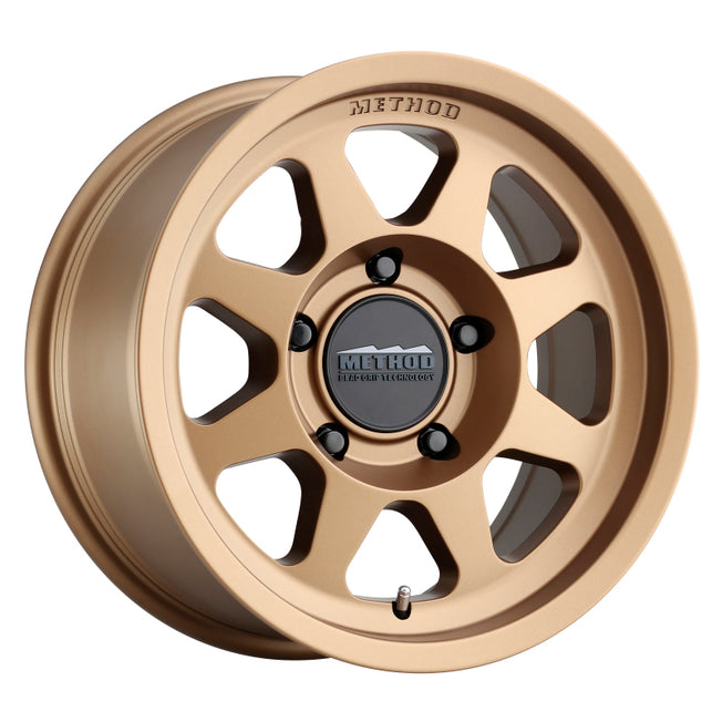 701 18x9 +25mm Offset 5x150 110.5mm CB Method Bronze Wheel