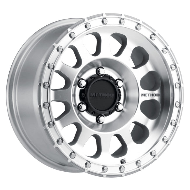 315 17x8.5 0mm Offset 6x5.5 106.25mm CB Machined/Clear Coat Wheel