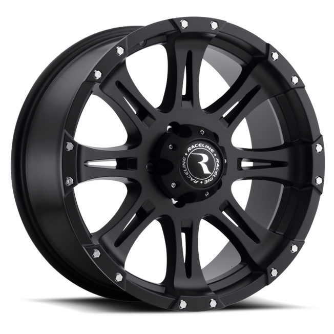 981 Raptor 16x8in / 6x139.7 BP / 0mm Offset / 106.1mm Bore - Satin Black Wheel