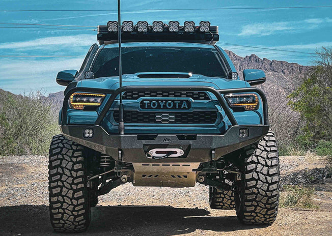 Toyota Tacoma 3rd Gen (2016+) Hi-Lite Overland Front Bumper [Bull Bar]