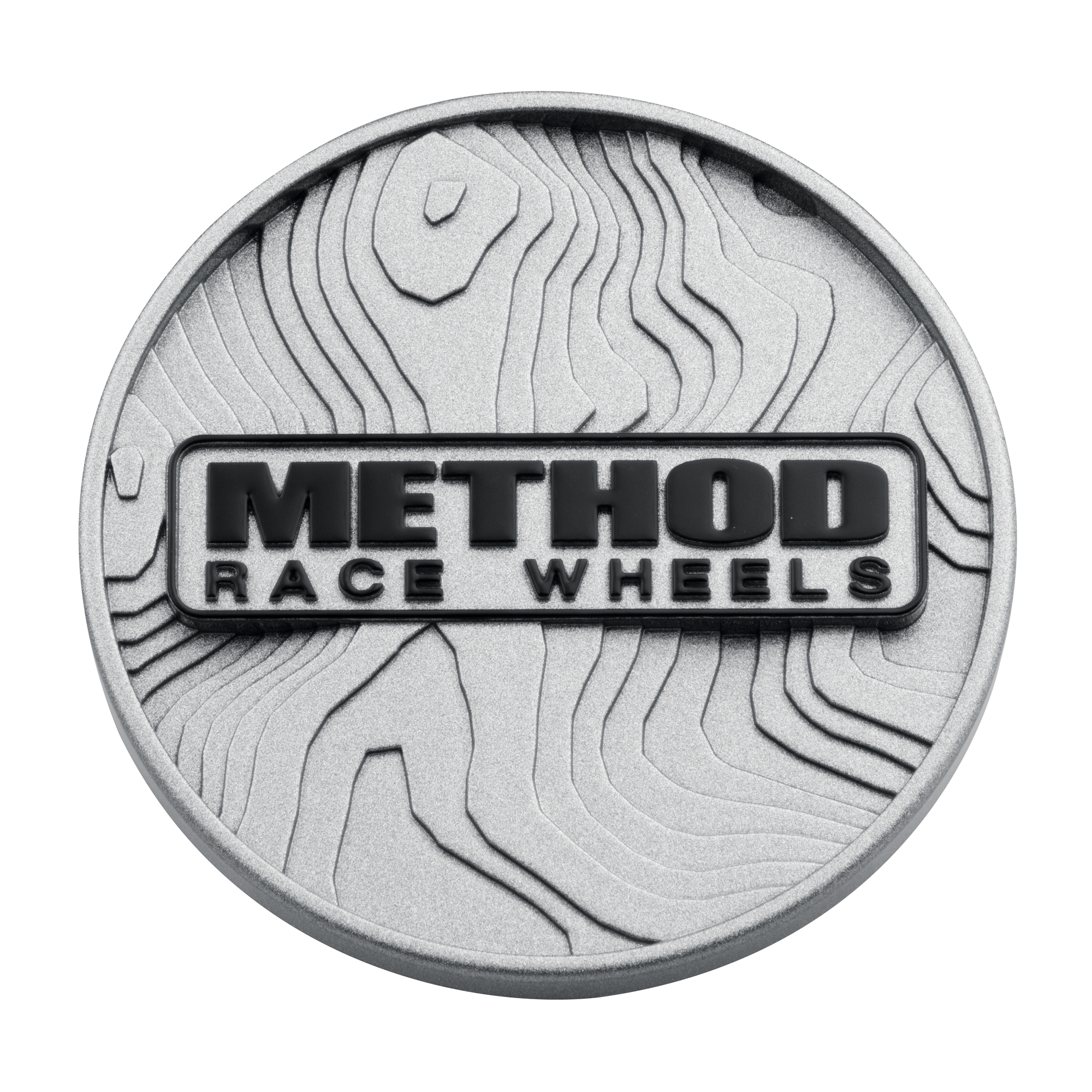 Center Cap | TOPO Snap-In | Silver