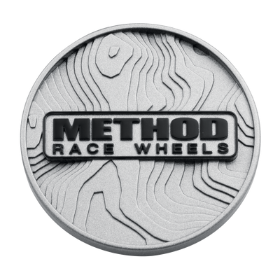 Center Cap | TOPO Snap-In | Silver