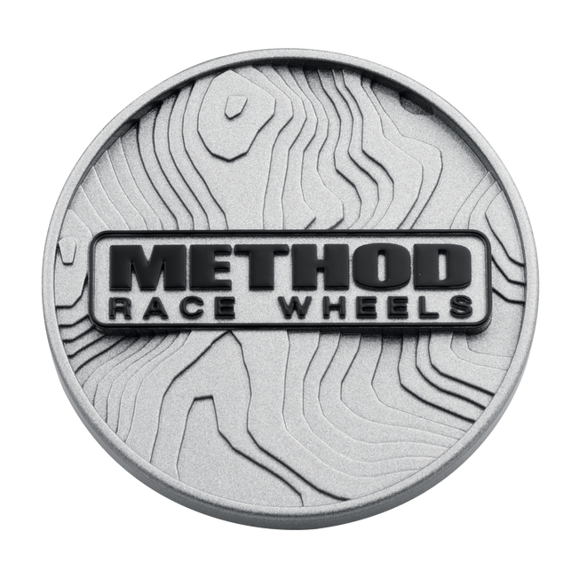 Center Cap | TOPO Snap-In | Silver