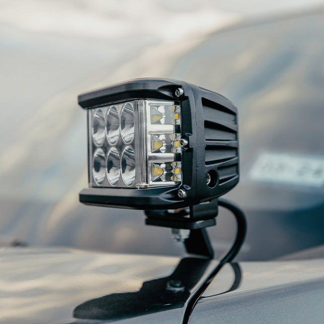 Low Profile Ditch Light Brackets For 2022+ Toyota Tundra