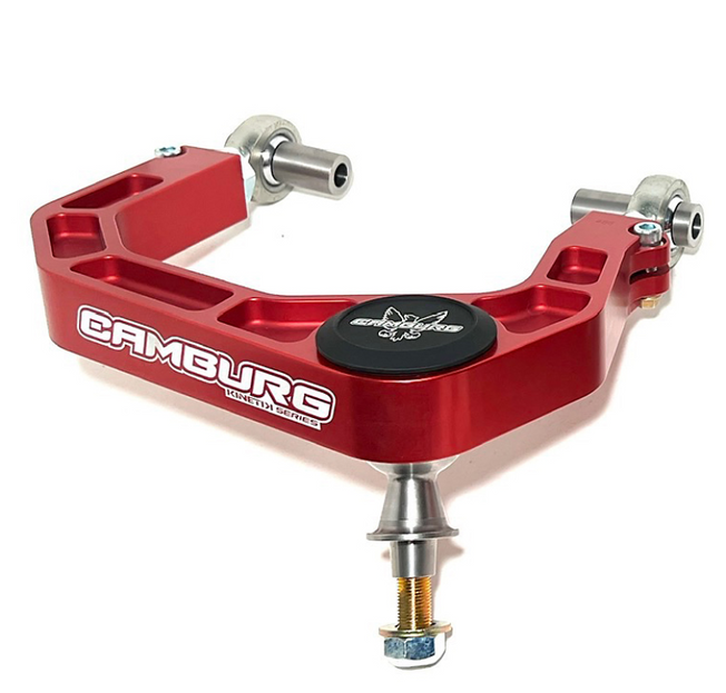 Toyota Tundra 2WD/4WD 07-21 KINETIK V2 Performance Billet Uniball Upper Arms (Red)