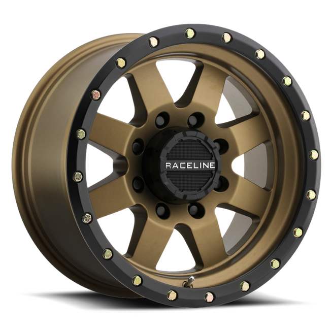 935BZ Defender 16x8in / 6x139.7 BP / 0mm Offset / 107.95mm Bore - Bronze Wheel