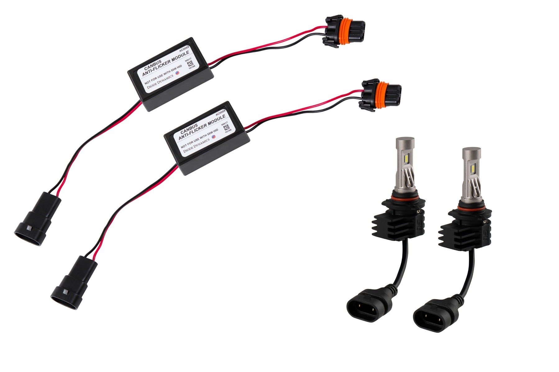High Beam LED Headlight Bulbs for 2010-2013 Lexus GX460 (pair)