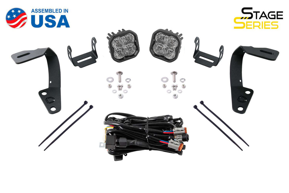 Stage Series Backlit Ditch Light Kit for 2010-2024 Toyota 4Runner