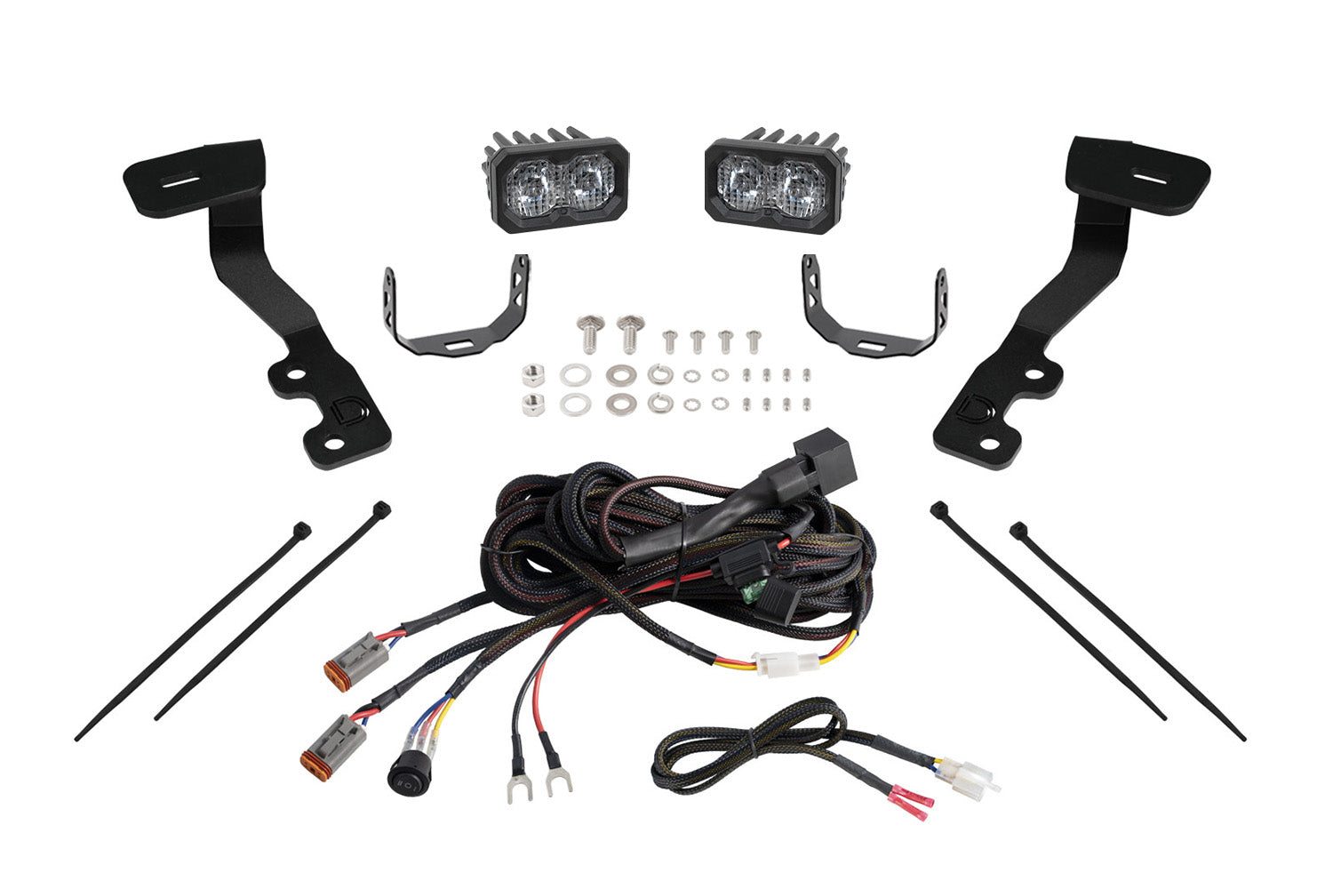 Stage Series Backlit Ditch Light Kit for 2022-2026 Toyota Tundra