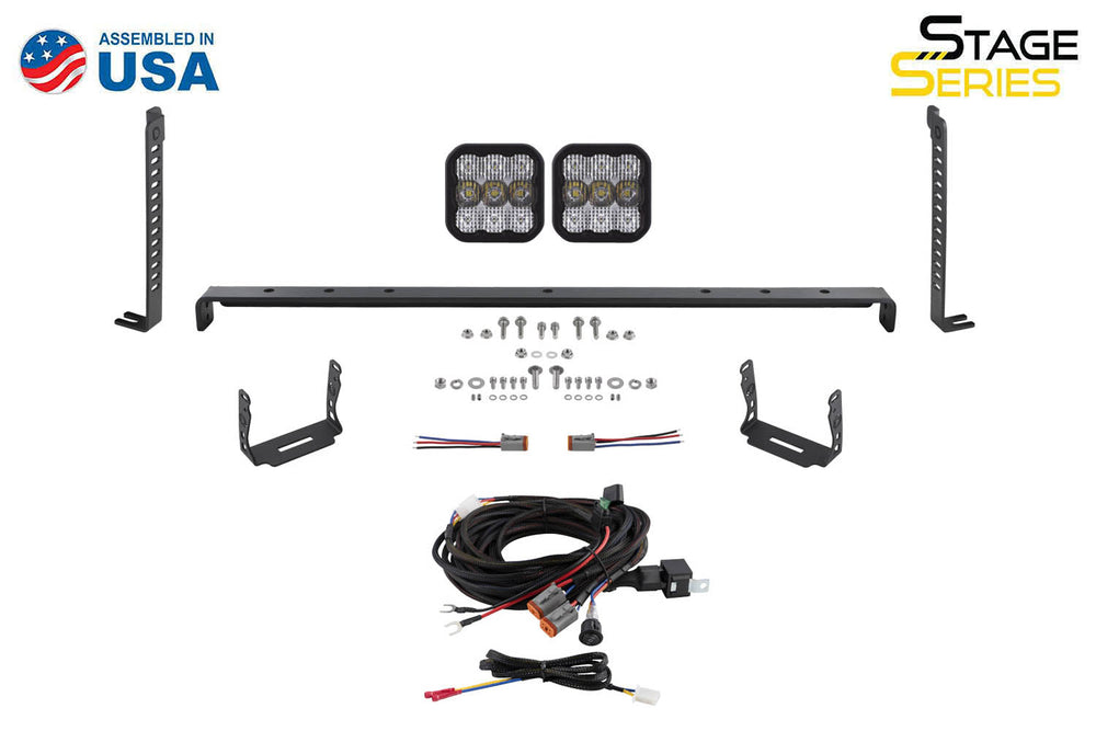 SS5 Stealth Grille LED Pod Kit for 2014-2024 Toyota 4Runner