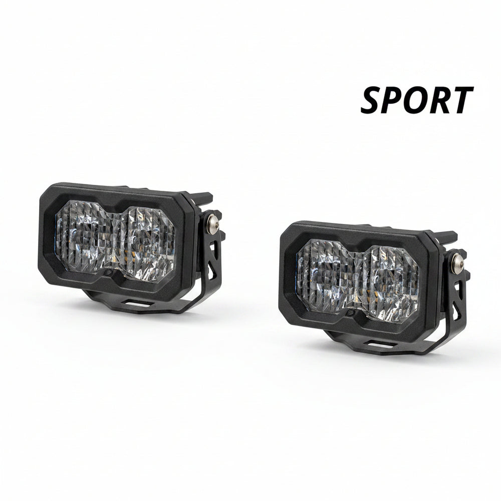 C2 2.0 White Sport LED Pod (pair)