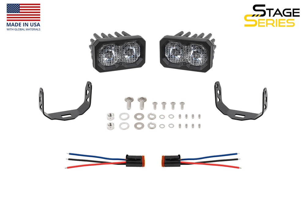C2 2.0 White Sport LED Pod (pair)
