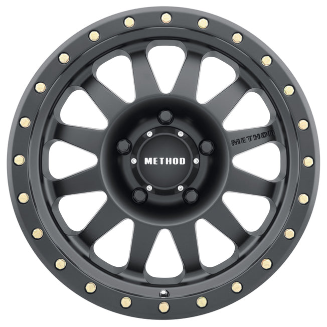 304 Double Standard 18x9 +25mm Offset 5x150 116.5mm CB Matte Black Wheel