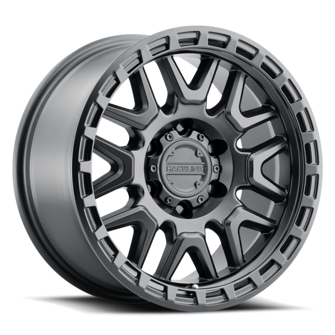 953B Krank 16x8in / 6x139.7 BP / 0mm Offset / 106.1mm Bore - Satin Black Wheel