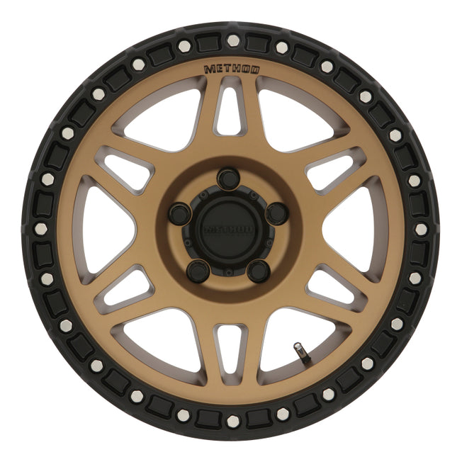 312 18x9 +18mm Offset 5x150 110.5mm CB Method Bronze/Black Street Loc Wheel