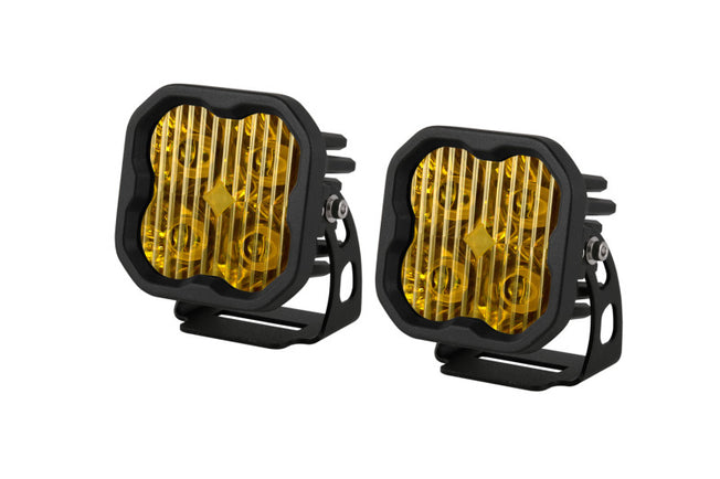 SS3 LED Pod Sport - Yellow Driving Standard (Pair)