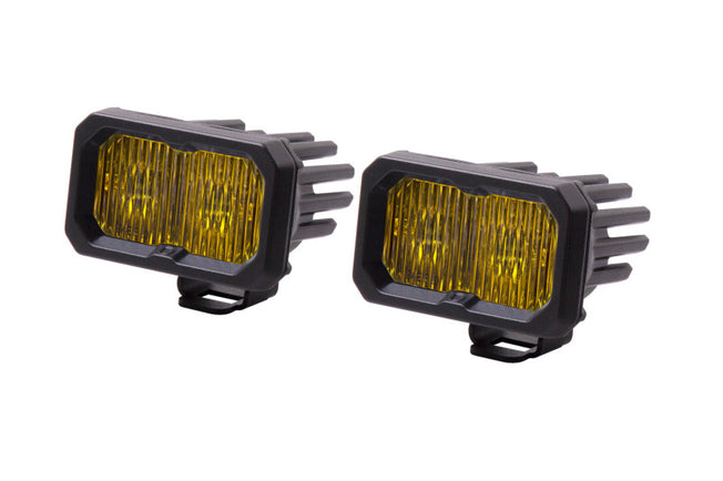 Stage Series 2 In LED Pod Sport - Yellow Fog Standard ABL (Pair)