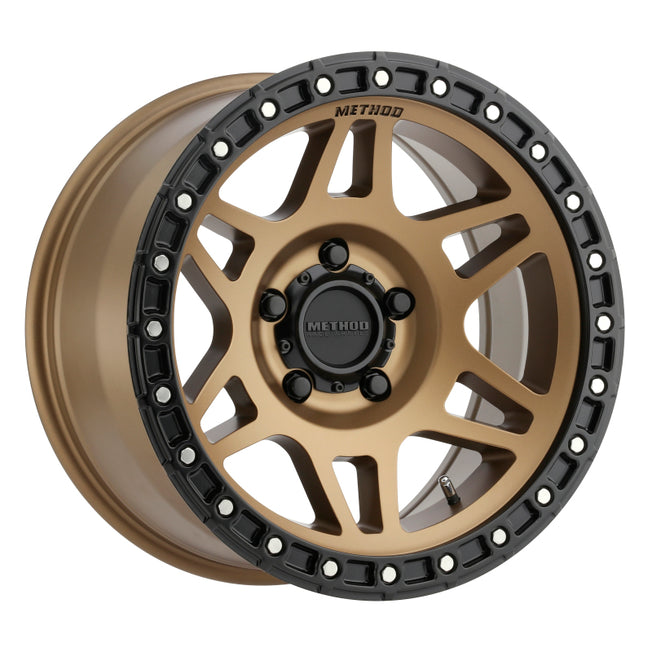 312 18x9 +18mm Offset 5x150 110.5mm CB Method Bronze/Black Street Loc Wheel