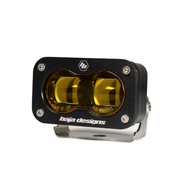 Universal S2 SAE Spot LED (Pair) - Amber