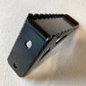 Close-up image showing the serrated top step plate and high quality welds of the C4 accessory side step for the Summit hatch ladder.