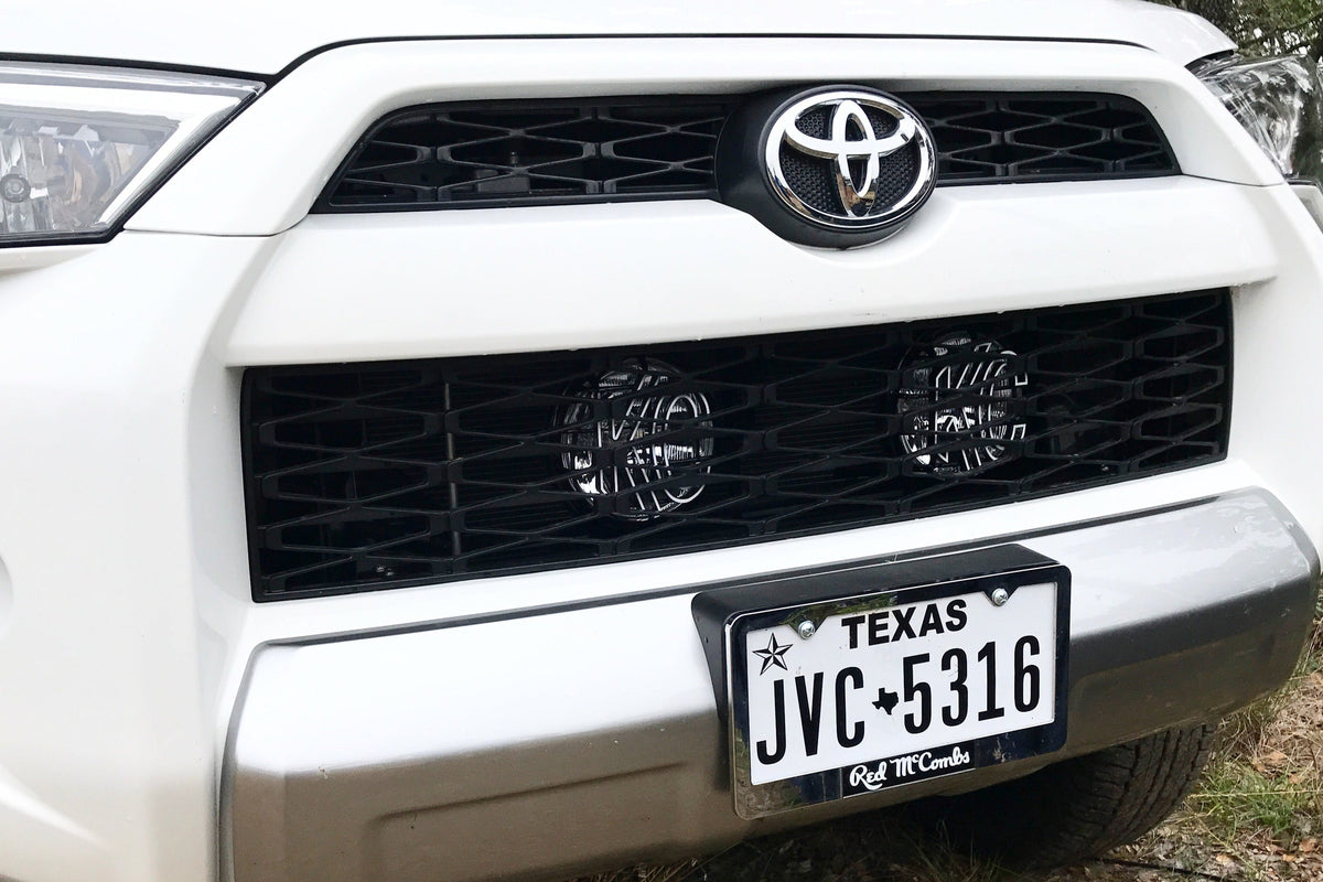 2014-2018 5th Gen Toyota 4Runner Universal LED Hidden Bumper Bracket - Stainless Steel - Rago Fabrication