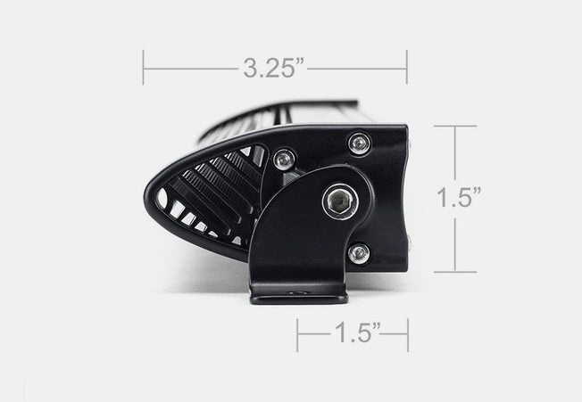 42" Slim Single Row LED Bar (Amber)