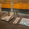 What comes in the C4 High Lift Jack mount kit - two brackets and all necessary mounting hardware. 