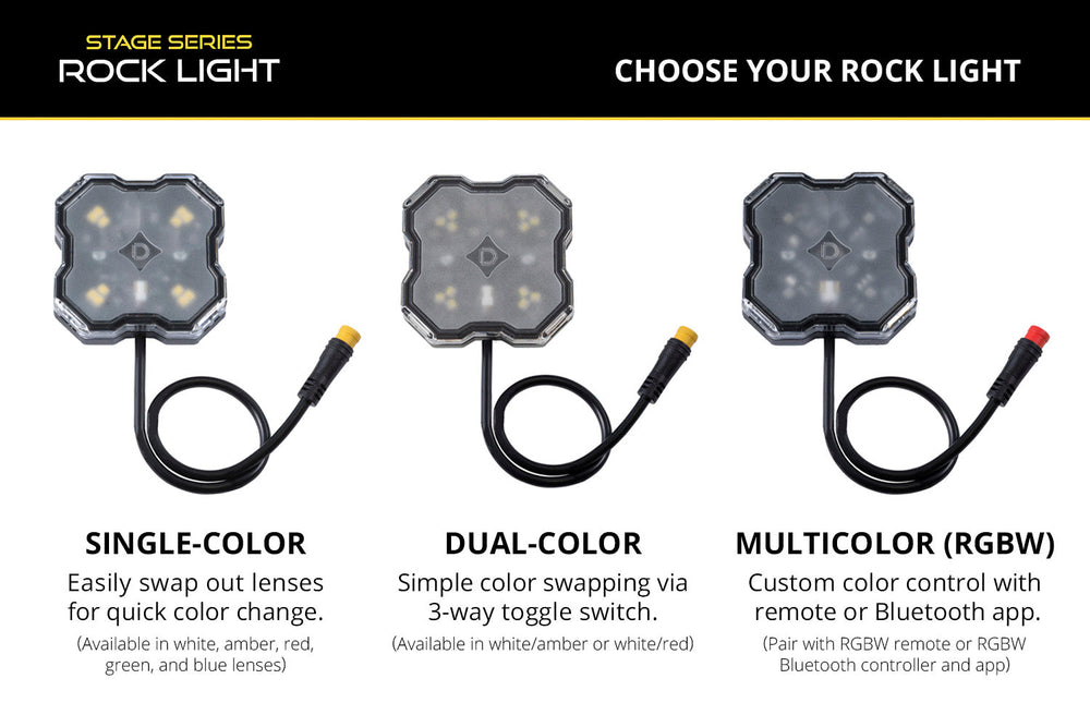 Stage Series LED Rock Light Kit (8-pack)