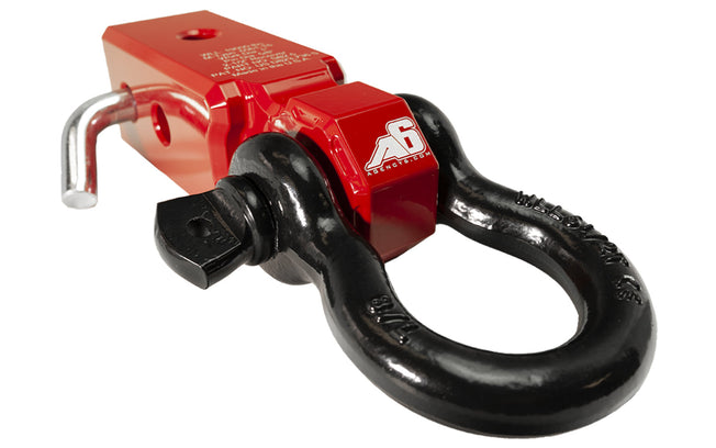 Shackle Block 2.5" Assembly - Red