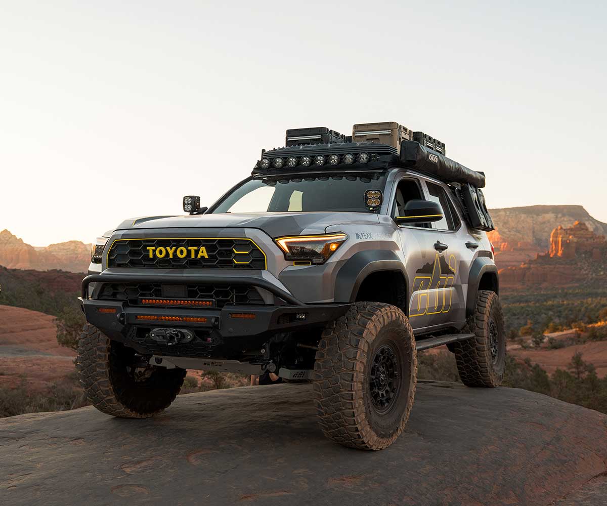 Rigid Fog Light Brackets for 4th Gen Toyota Tacoma and 6th Gen Toyota 4Runner