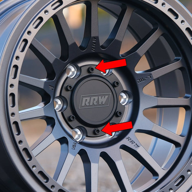 Center Cap Replacement Bolts - RRW Relations Race Wheels