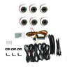KC HiLites Cyclone V2 LED 6-Light - Rock Light Kit Front View
