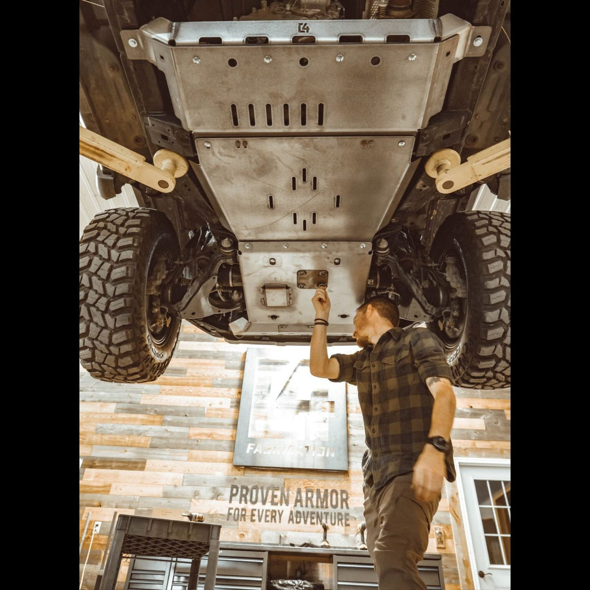 High-Quality Lexus GX470 Full Skid Plate 2003-2009