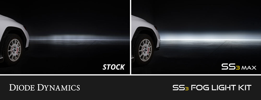 SS3 LED Fog Light Kit for 2000-2006 Toyota Tundra w/o steel bumper