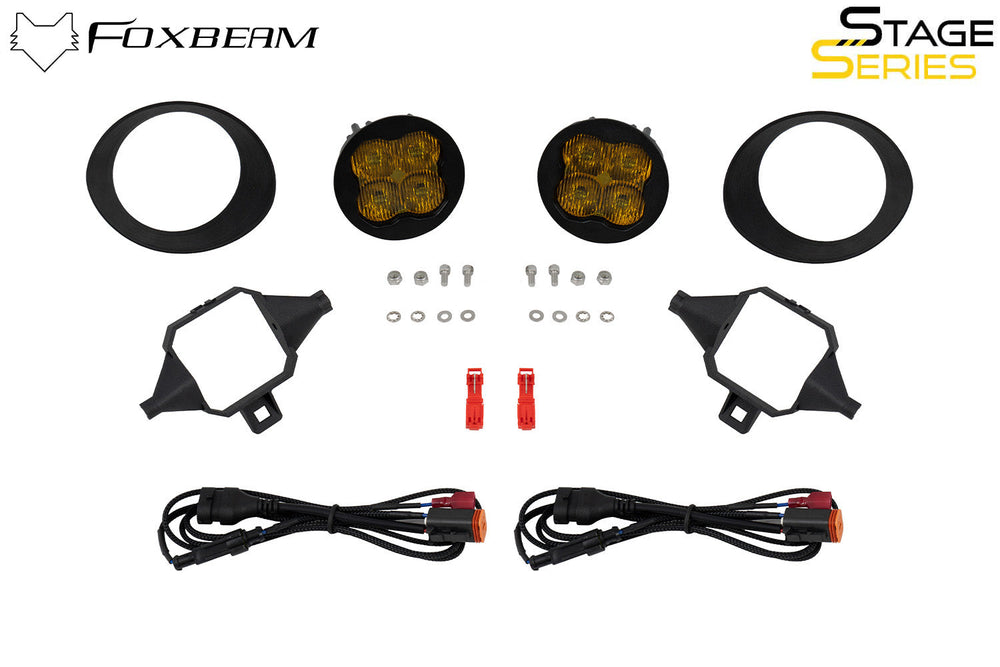 SS3 LED Fog Light Kit for 2000-2006 Toyota Tundra w/o steel bumper
