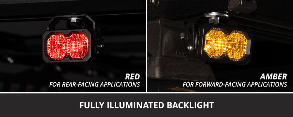 C2 2.0 White Sport LED Pod (pair)