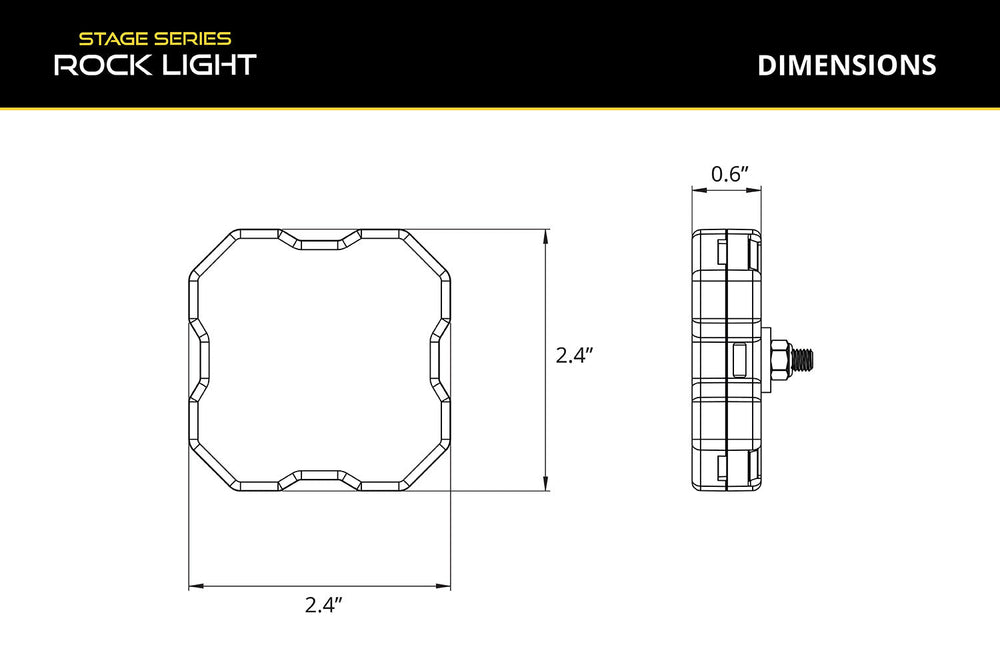 Stage Series LED Rock Light Kit (8-pack)