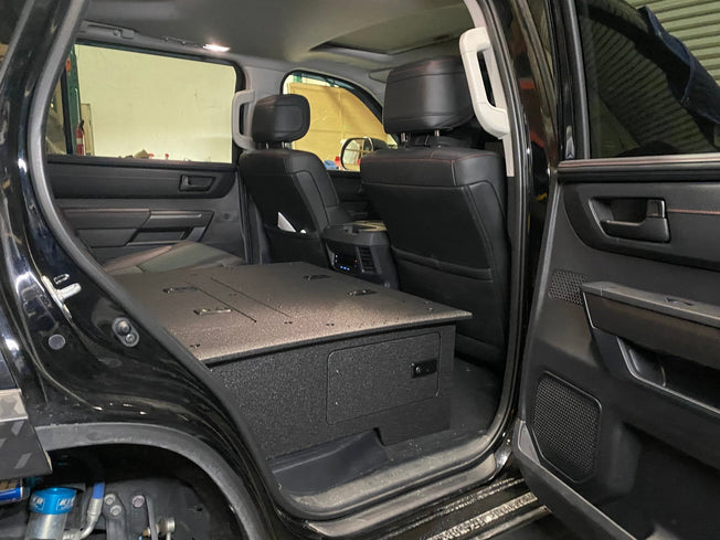 Toyota - Sequoia - 2023-Present - 3rd Gen - Explore Series - Seat Delete Plate System - Stealth Sleep Package