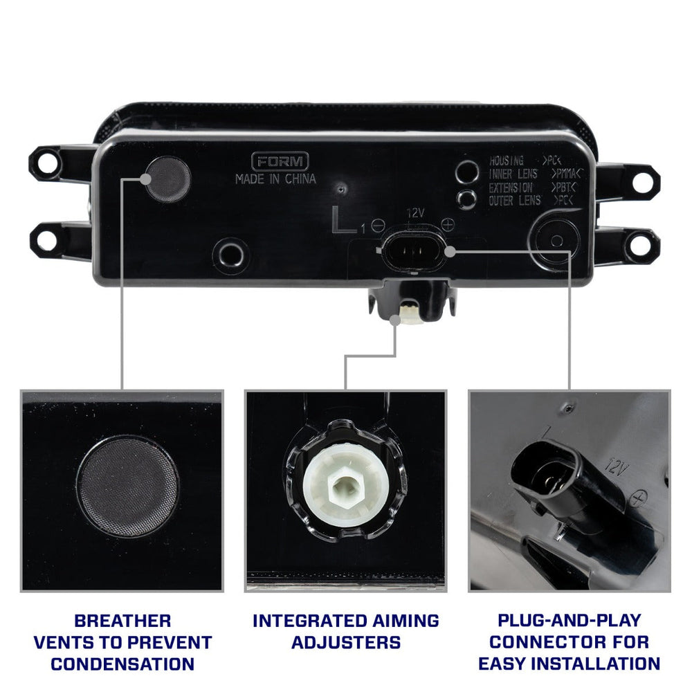 2025-2026 Toyota 4Runner LED Fog Lights (pair)