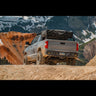 Low angle of the C4 Overland bumper for the 2014-2021 Tundra. 