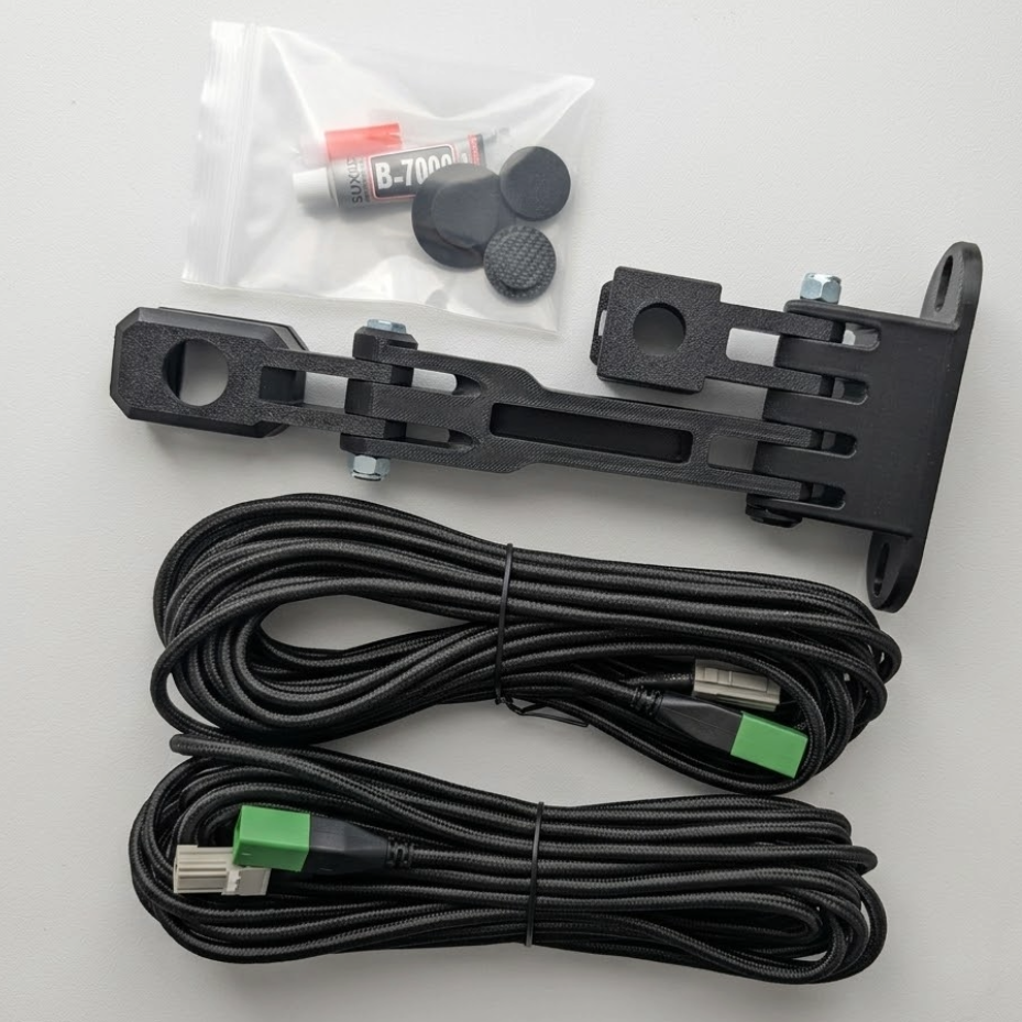 Digital Rearview Mirror and Bed View Camera Relocation Kit for 3rd Gen Tundra and 4th Gen Tacoma